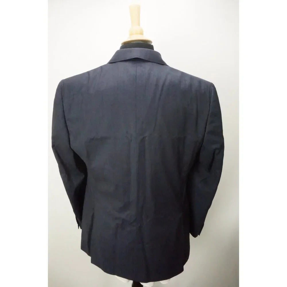 Canali 1934 CURRENT Water Resistant Blue Wool Sport Coat Jacket Sz 40R